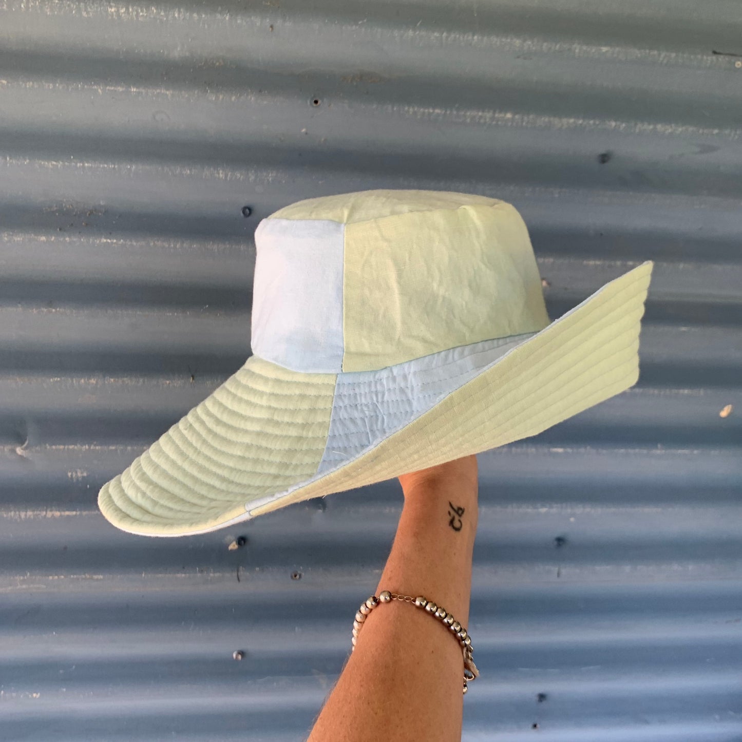 Cosmo Sun Hat Sky/Mint